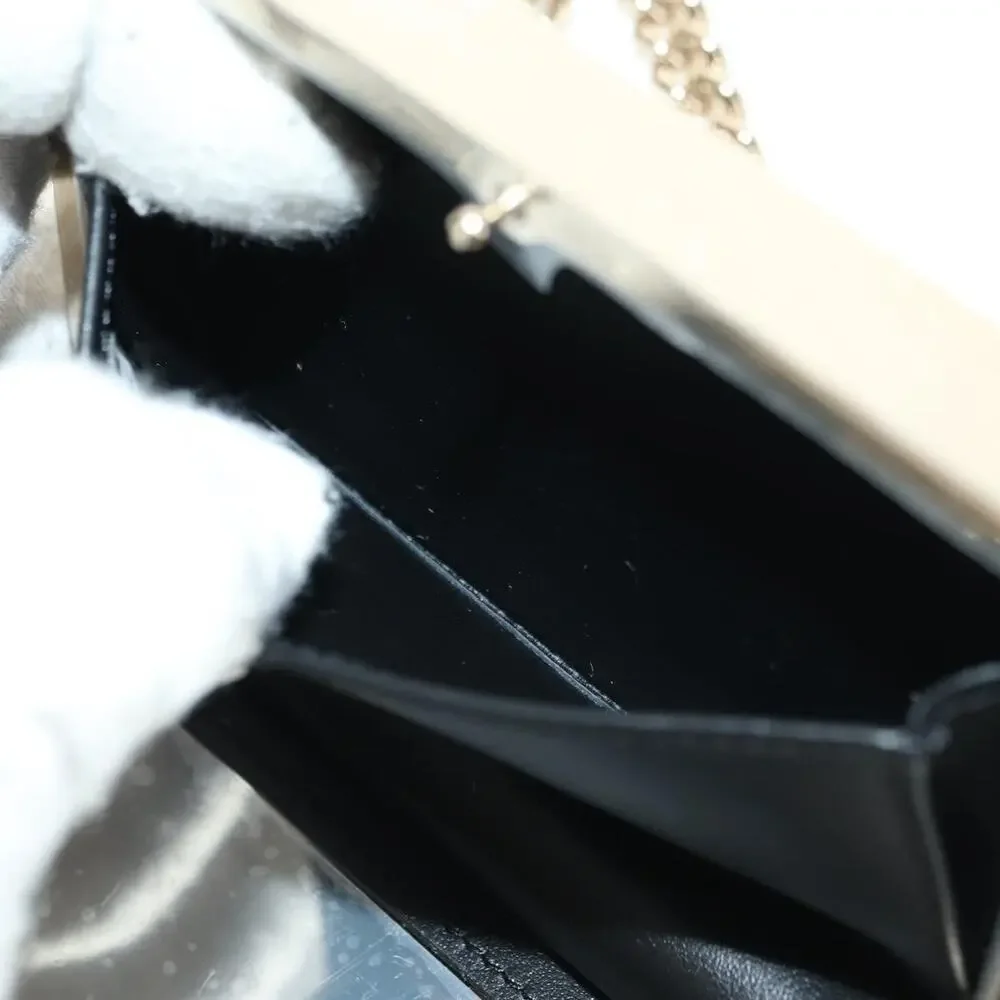 Chanel Matelasse Boy Chain Wallet Shoulder Bag Black